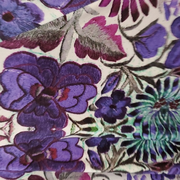 Free People Purple Floral Dress Small - Picture 5 of 10